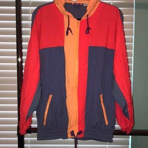 Vintage Retro 90’s Windbreaker Jacket Size Small